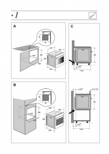 Built-in oven De Dietrich DOP8574A image 5