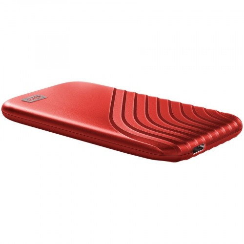 Sandisk WD My Passport External SSD 1TB USB 3.2, Red, 1050MB/s Read, 1000MB/s Write, PC & Mac Compatiable image 5