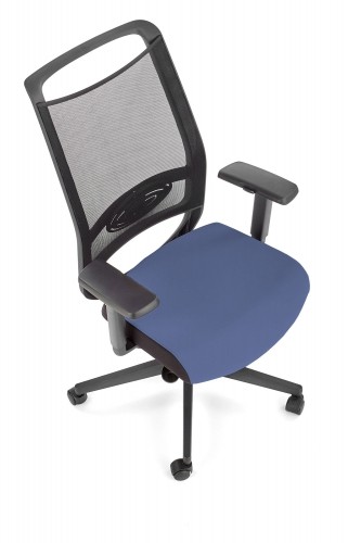 Halmar GULIETTA  office chair, color: black / blue image 5