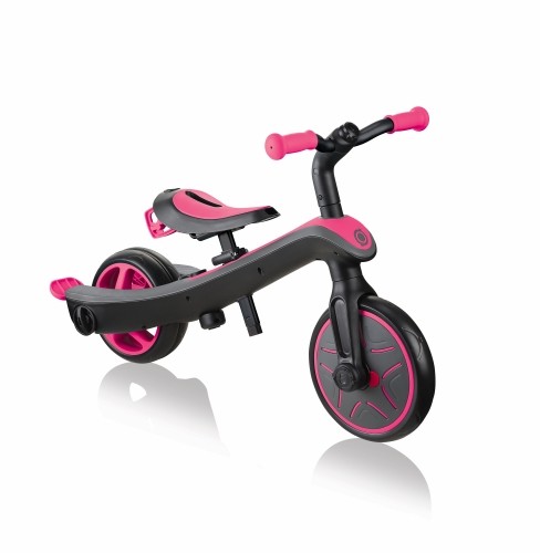 GLOBBER trīsritenis Trike Explorer 4in1, pink, 632-110 image 5