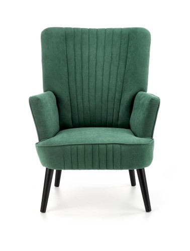 Halmar DELGADO chair color: dark green image 5