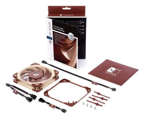 Noctua NF-A12x25 Computer case Fan 12 cm Beige, Brown image 5