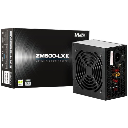 Zalman ZM600-LXII 600W, Active PFC, 85%, 200-240V, EU image 5