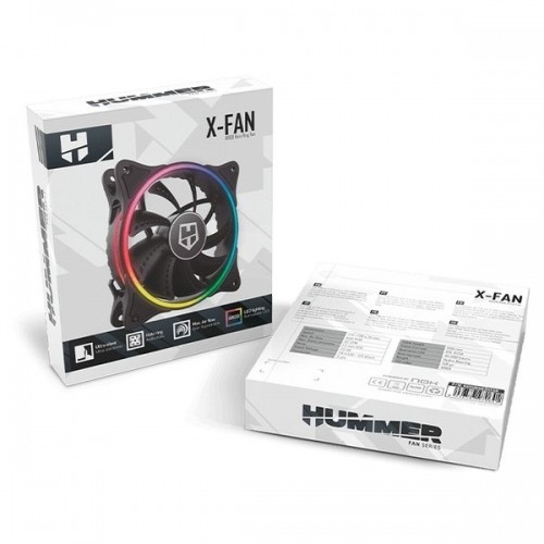 Вентилятор NOX Gaming X-FAN Ø 12 cm 1100 rpm LED ARGB image 5