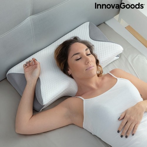 Viscoelastic Neck Pillow with Ergonomic Contours Conforti InnovaGoods image 5