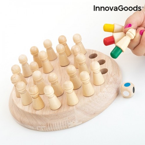 Wooden Memory Chess Taeda InnovaGoods 26 Pieces image 5