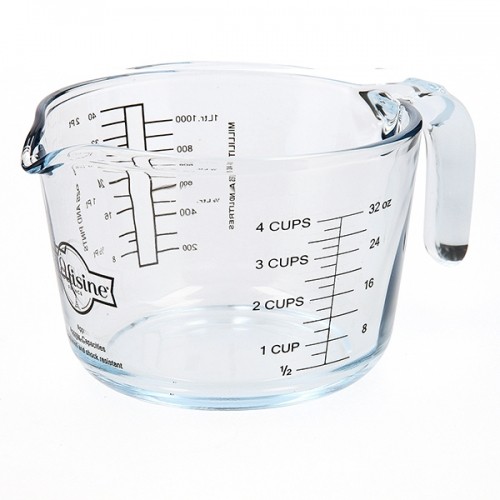 Measuring Jug Ô Cuisine Transparent Glass image 5