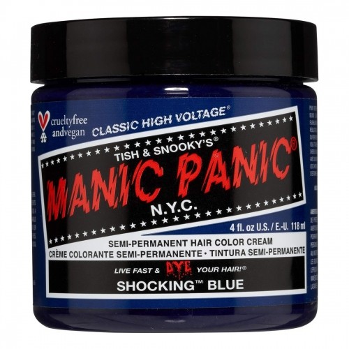 Permanent Dye Classic Manic Panic ‎HCR 11028 Shocking Blue (118 ml) image 5