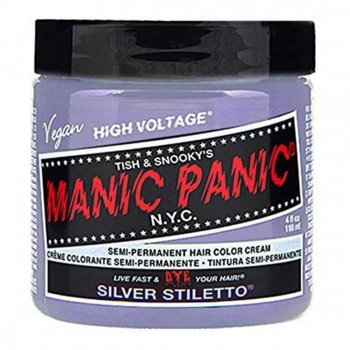 Permanent Dye Classic Manic Panic ‎612600110067 Silver Stiletto (118 ml) image 5