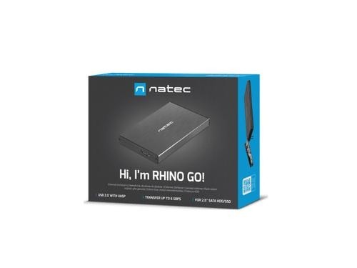 NATEC NKZ-0941 storage drive enclosure HDD/SSD enclosure Black 2.5&quot; image 5