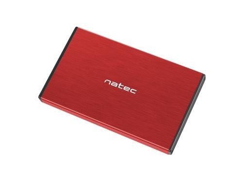 NATEC Rhino GO HDD/SSD enclosure Red 2.5&quot; image 5