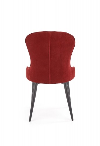 Halmar K366 chair, color: dark red image 5