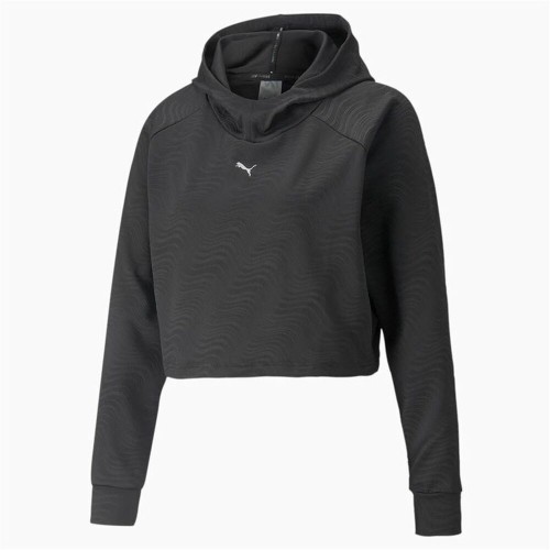 Sieviešu Sporta Krekls ar Kapuci Puma Flawless Pullover W Melns image 5