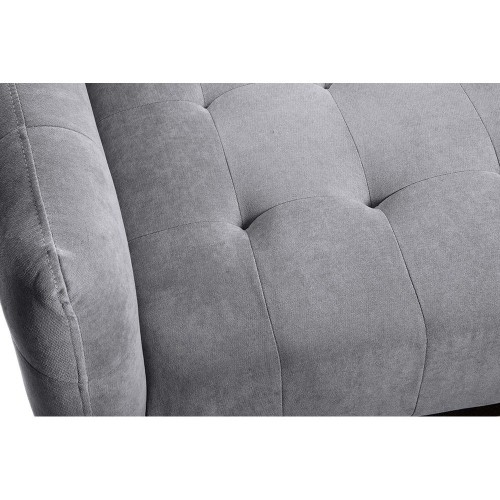 Sofabed DKD Home Decor Grey Polyester Wood Plastic Modern Scandi 190 x 75 x 75 cm image 5