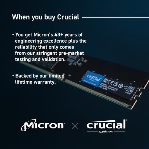Crucial CT2K32G48C40U5 memory module 64 GB 2 x 32 GB DDR5 4800 MHz image 5