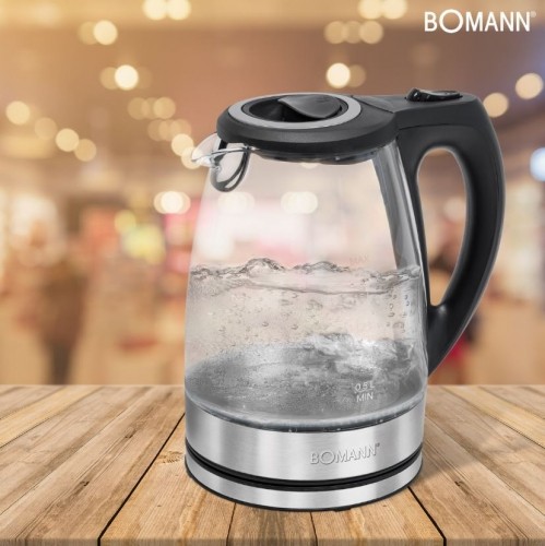 Glass kettle Bomann WKS6032G image 5