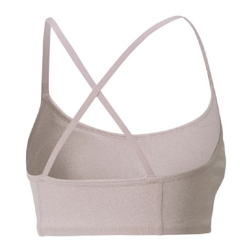 Sports Bra Puma Low Impact Studio Foundation Grey Light mauve image 5