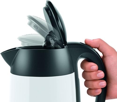 Bosch TWK3P421 electric kettle 1.7 L 2400 W Black, White image 5