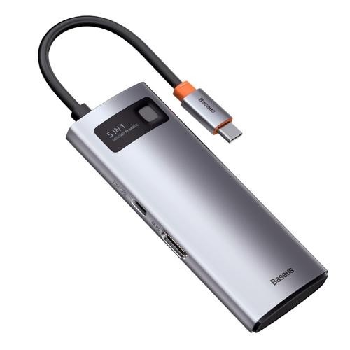 Baseus Metal Gleam USB 3.2 Gen 1 (3.1 Gen 1) Type-C 5000 Mbit/s Grey image 5