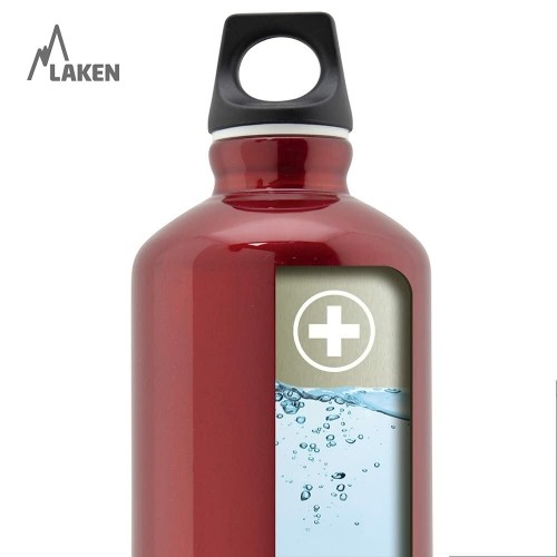 Ūdens pudele Laken Futura Pelēks Gaiši pelēks (0,6 L) image 5