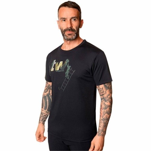 Men’s Short Sleeve T-Shirt Trangoworld Konak Black image 5