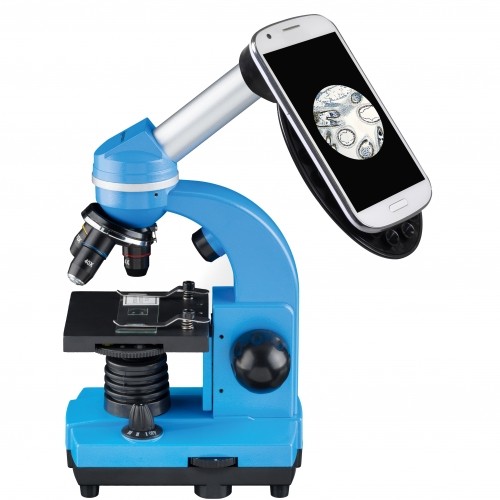 Mikroskops Bresser Junior Biolux SEL 40–1600x, zils image 5