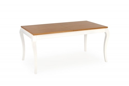 Halmar WINDSOR extension table, color: dark oak/white image 5