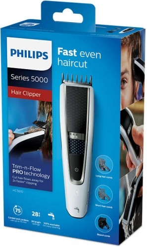 Philips Hairclipper series 5000 Mazgājama matu griešanas  mašīna - HC5610/15 image 5