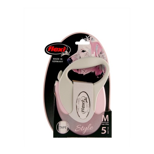 Dog Lead Flexi STYLE 3 m Pink Size S image 5