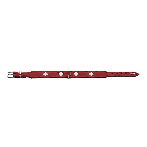 Собачий ошейник Hunter Swiss Красный/Черный (35-39.5 cm) image 5