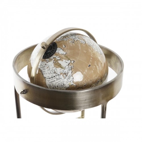 Земной глобус DKD Home Decor Позолоченный Бронзовый (23 x 22 x 43 cm) image 5