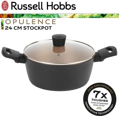 Russell Hobbs RH01670BEU7 Opulence stockpot 24cm black image 5