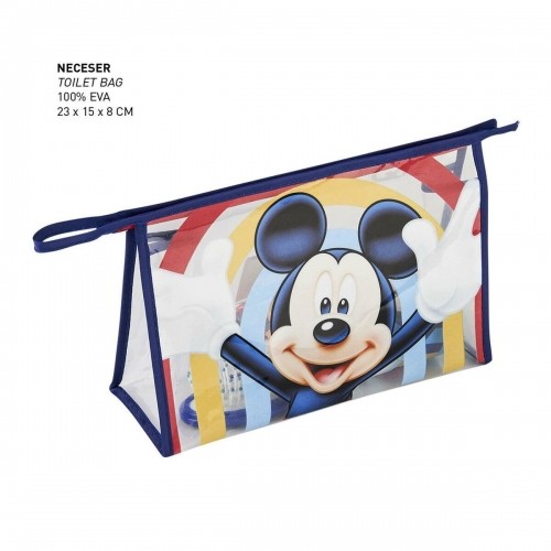 Детский дорожный туалетный набор Mickey Mouse Синий (23 x 16 x 7 cm) (4 pcs) image 5