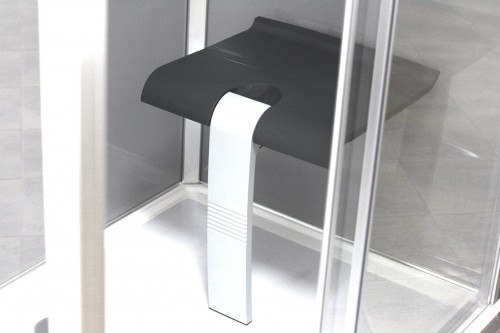 Roth Vinata® Comfort - Corner 677 × 1360 White/Flow 1416000770 Pilnībā aprīkota dušas kabīne image 5