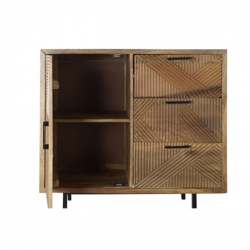 Sideboard DKD Home Decor Natural Metal Mango wood (90 x 40 x 87 cm) image 5