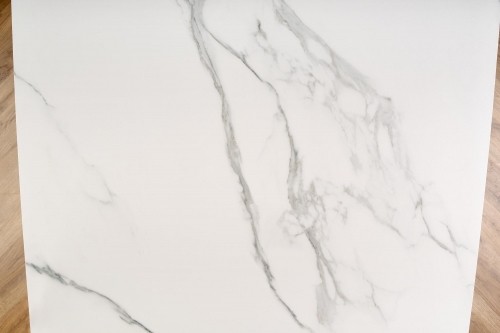 Halmar VIVALDI extension table white marble, leg white image 5