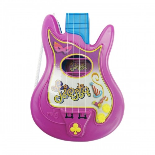 Детская гитара Reig Party Фиолетовый Синий 4 Веревки мощность image 5