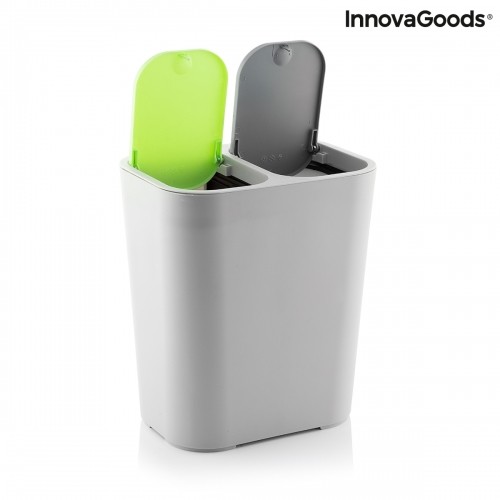 Double Recycling Bin Bincle InnovaGoods V0103335 Eco-friendly (Refurbished B) image 5