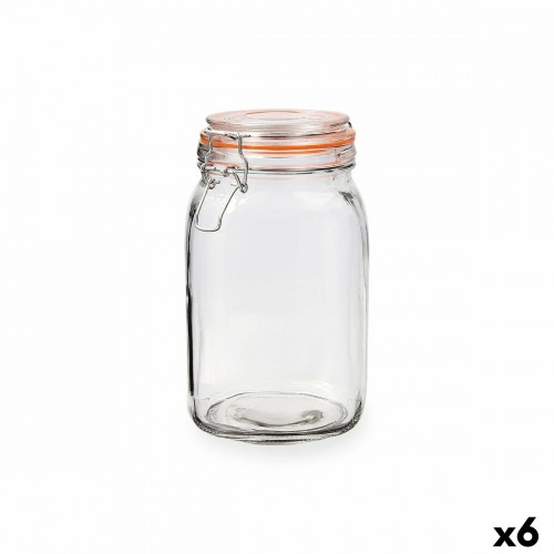 Glass Jar Quid New Canette Transparent Glass (1,5L) (Pack 6x) image 5