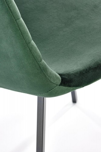 Halmar K462 chair dark green image 5