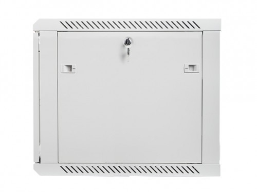 Lanberg Wall-Mounted Rack 19 inch 9U 600X600mm grey image 5