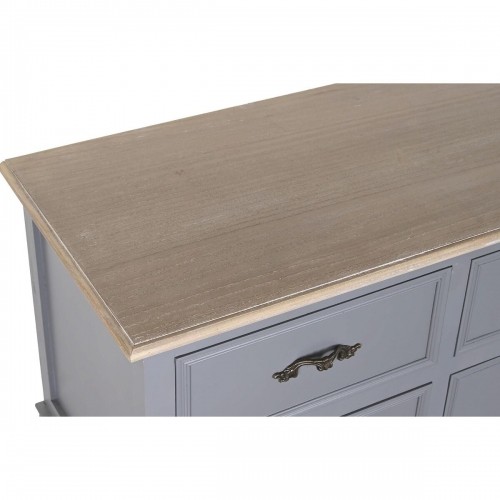 TV furniture DKD Home Decor Paolownia wood MDF Wood Grey Natural 120 x 40 x 56.5 cm 120 x 40 x 56,5 cm image 5