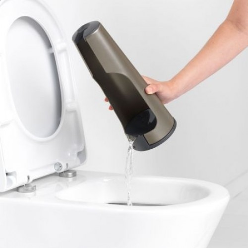 BRABANTIA ReNew tualetes poda birste ar turētāju, Platinum - 477324 image 5