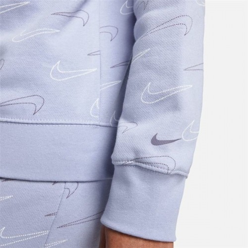 Women’s Sweatshirt without Hood Nike Lilac image 5