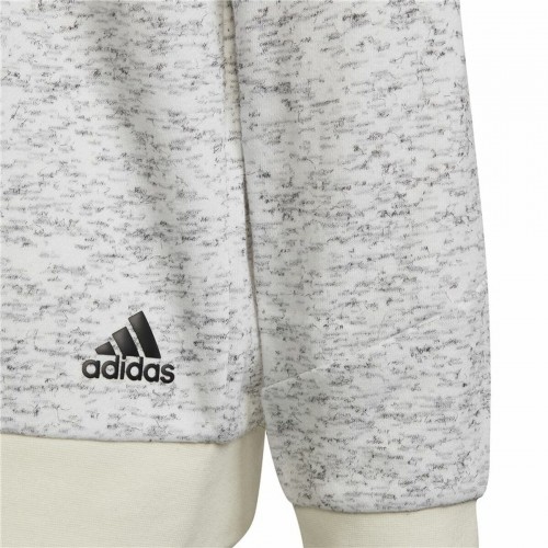 Vīriešu Sporta Krekls ar Kapuci Adidas Future Icons 3 Stripes Balts image 5