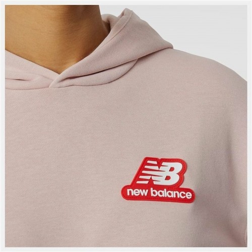 Толстовка с капюшоном женская New Balance Essentials Candy Розовый image 5