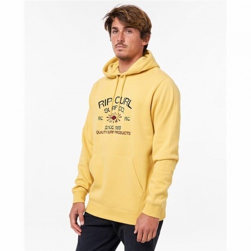 Men’s Hoodie Rip Curl Radiate Yellow image 5