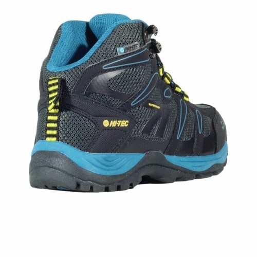 Children's Mountain Boots Hi-Tec Muflon Mid WP Blue Grey image 5