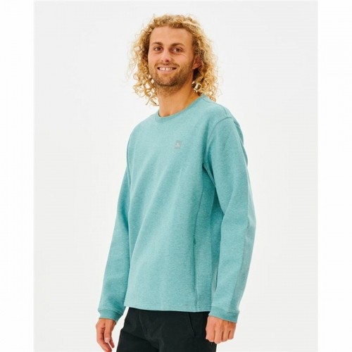 Men’s Sweatshirt without Hood Rip Curl Vaporcool Light Blue image 5