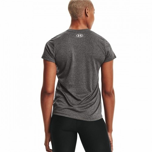 Women’s Short Sleeve T-Shirt Under Armour Tech SSV Grey image 5